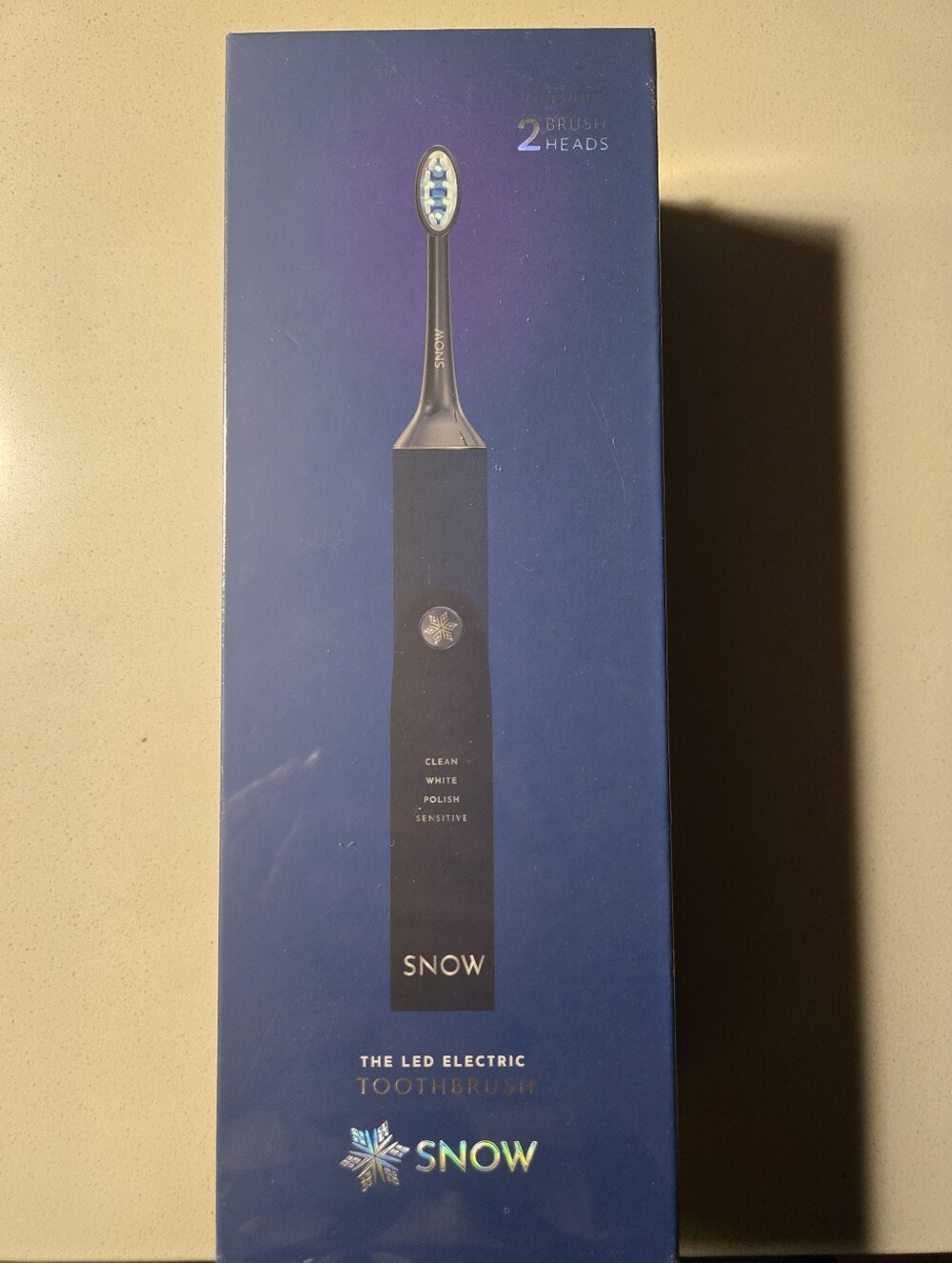 SNOW LED Electric Toothbrush - Navy Blue